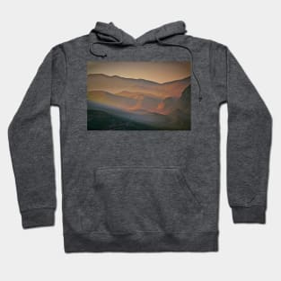 Greece. Hills of Delphi. Sunrise. Hoodie